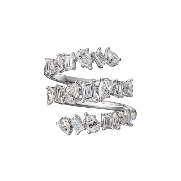 Bling triple wrap ring - Picture 2 of 2